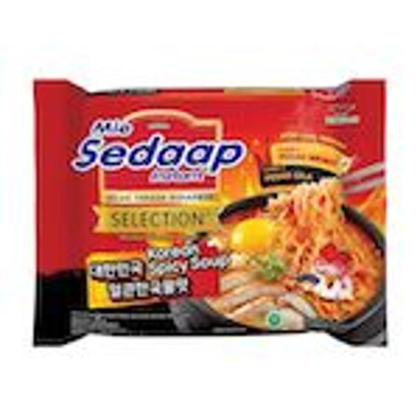 Mentimun Sedaap Instant Selection Korean Spicy Soup 5x77gr Rincian Produk 